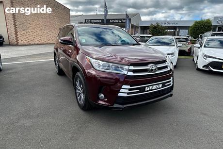Red 2019 Toyota Kluger Wagon Gxl (4X2)