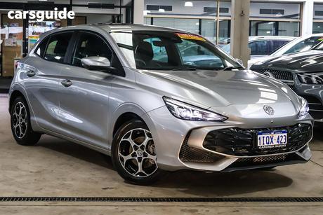 Silver 2025 MG MG3 Hatchback Essence