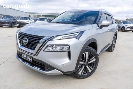 Silver 2023 Nissan X-Trail Wagon Ti-L (4Wd)