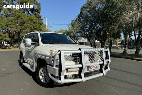 White 2007 Toyota Landcruiser Wagon Sahara (4X4)