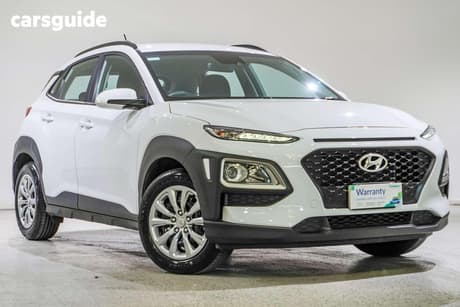 White 2020 Hyundai Kona Wagon Go (Fwd)