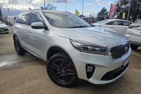 Silver 2019 Kia Sorento Wagon Gt-Line (4X4)