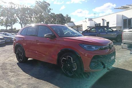 Red 2026 Volkswagen Tiguan Wagon 195Tsi R-Line