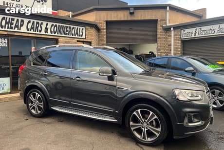 Grey 2018 Holden Captiva Wagon 7 Ltz (Awd)