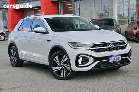 White 2024 Volkswagen T-ROC Wagon 140Tsi R-Line