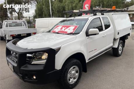 White 2019 Holden Colorado Space Cab Chassis Ls (4X4) (5Yr)