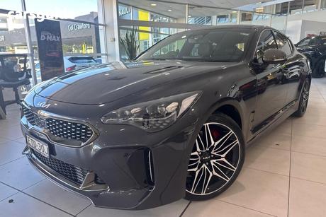 Grey 2021 Kia Stinger Sedan Gt (Black Leather)