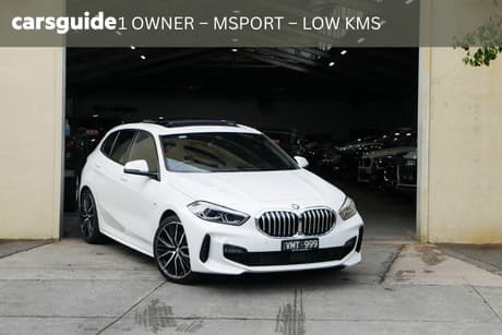 White 2021 BMW 118I Hatchback M Sport