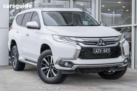 White 2019 Mitsubishi Pajero Sport Wagon Gls (4X4) 5 Seat