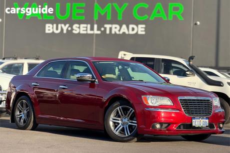 Red 2013 Chrysler 300 Sedan C