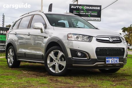 Silver 2015 Holden Captiva Wagon 7 Ltz (4X4)