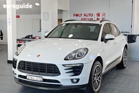 White 2016 Porsche Macan Wagon S Diesel