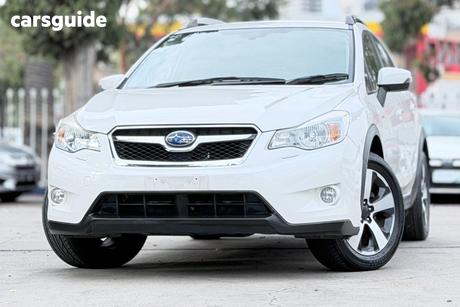 White 2014 Subaru XV SUV HYBRID AWD
