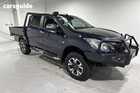 Blue 2018 Mazda BT-50 Dual Cab Utility Xtr (4X4)