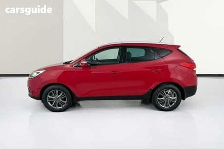 Red 2013 Hyundai IX35 Wagon Highlander (Awd)