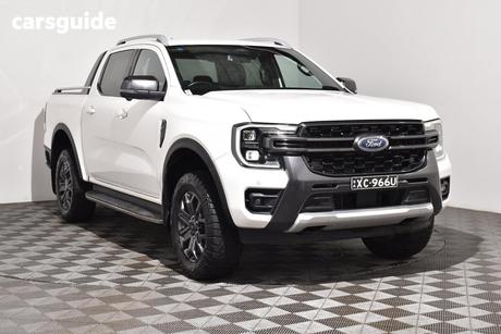 White 2023 Ford Ranger Double Cab Pick Up Wildtrak 3.0 (4X4)