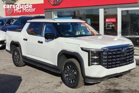 White 2025 MG Mgu9 Double Cab Pick Up Explore