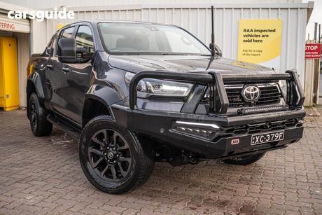 Grey 2023 Toyota Hilux Double Cab Pick Up Rogue (4X4)
