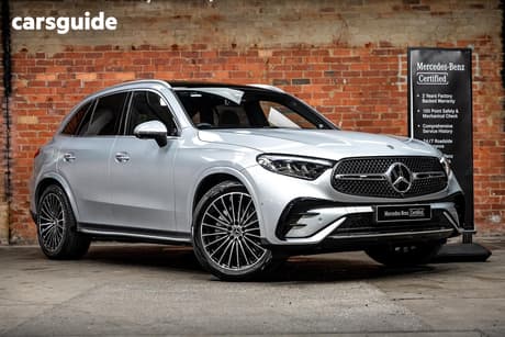 Silver 2025 Mercedes-Benz GLC300 Wagon 4Matic