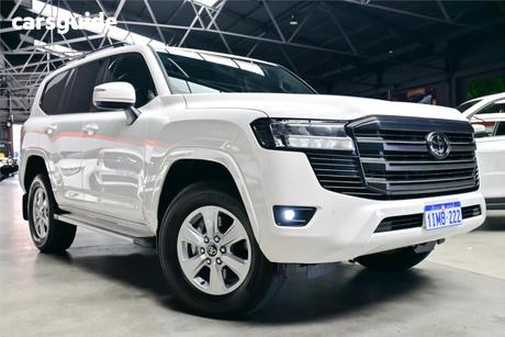 White 2024 Toyota Landcruiser Wagon Lc300 Gxl (4X4)