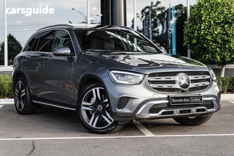 Grey 2020 Mercedes-Benz GLC300 Wagon E 4Matic Phev