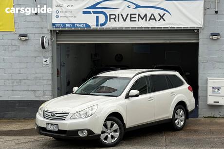 White 2011 Subaru Outback Wagon 2.5I
