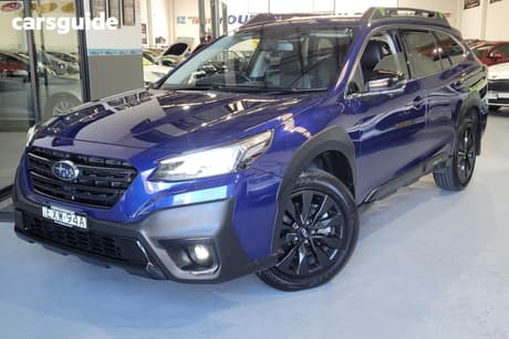 Blue 2023 Subaru Outback Wagon Awd Sport