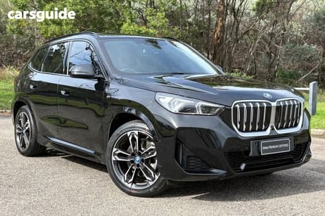 Black 2022 BMW IX1 Wagon Xdrive30 M Sport