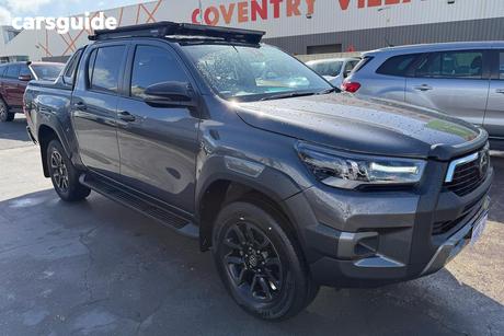 Grey 2021 Toyota Hilux Double Cab Pick Up Rogue (4X4)