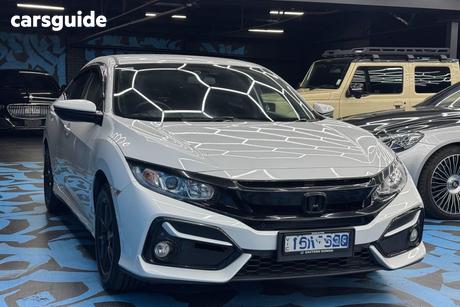 White 2020 Honda Civic Sedan Vti-S