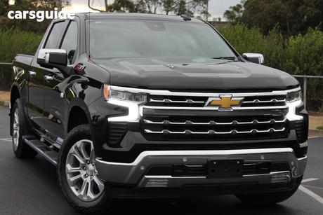 Black 2026 Chevrolet Silverado Crew Cab Pickup 1500 Ltz Premium