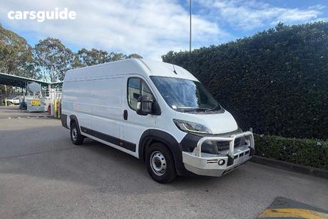 White 2022 Fiat Ducato Van 2.2 Xlwb\Mr