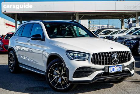 White 2022 Mercedes-Benz GLC43 Wagon 4Matic
