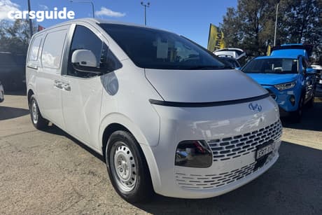 White 2021 Hyundai Staria Van Load 2S 2.2D Liftback