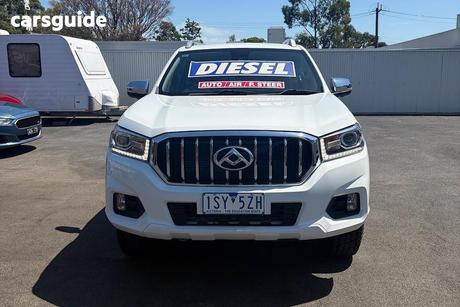 White 2020 LDV T60 Double Cab Utility Luxe (4X4)