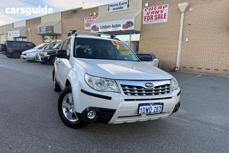 White 2012 Subaru Forester Wagon X