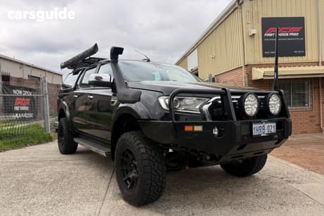 Black 2016 Ford Ranger Dual Cab Utility Xlt 3.2 (4X4)