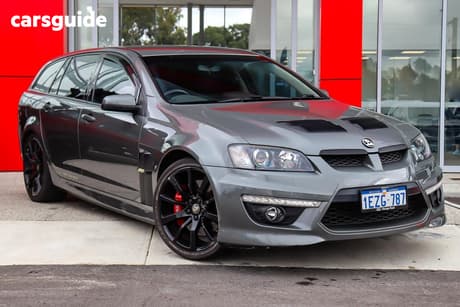 Grey 2012 HSV Clubsport SUV R8 TOURER R