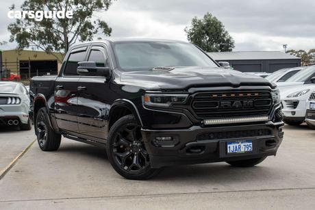 Black 2022 RAM 1500 Crew Cab Utility Limited