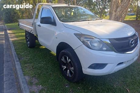 White 2016 Mazda BT-50 Cab Chassis Xt (4X2)