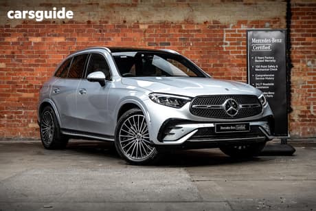Silver 2025 Mercedes-Benz GLC300 Wagon 4Matic