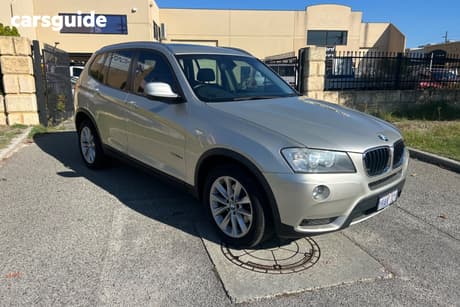 Gold 2013 BMW X3 Wagon Xdrive 20D