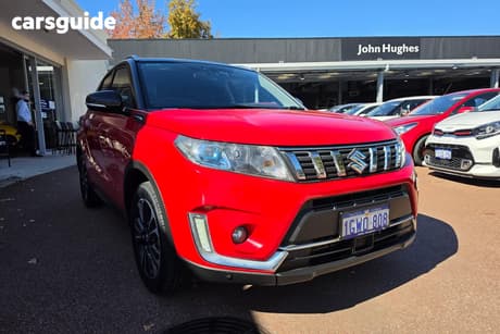 Red 2019 Suzuki Vitara Wagon Turbo Allgrip