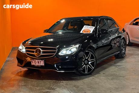 Black 2013 Mercedes-Benz E400 Sedan