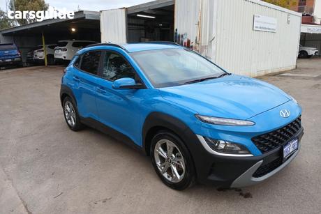 Blue 2021 Hyundai Kona Wagon Active (Fwd)