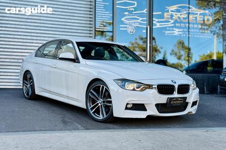 White 2013 BMW 320D Sedan 20D