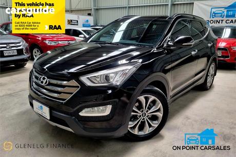 Black 2014 Hyundai Santa FE Wagon Highlander Crdi (4X4)
