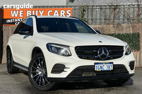 White 2018 Mercedes-Benz GLC-Class SUV GLC250 D