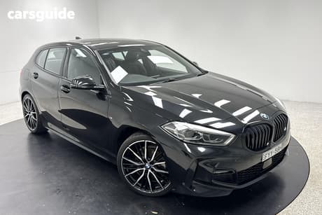 Black 2022 BMW 1 Hatch 118I M SPORT F