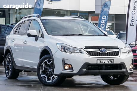 White 2016 Subaru XV Wagon 2.0I-S